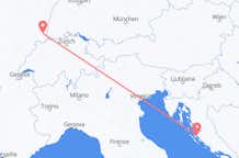 Flüge von Zadar, Kroatien nach Basel, die Schweiz
