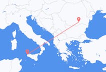 Flyreiser fra București, Romania til Trapani, Italia