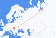 Flights from Novy Urengoy, Russia to Timișoara, Romania
