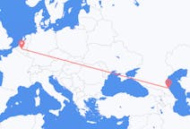 Flyg från Machatjkala, Ryssland till Bryssel, Belgien