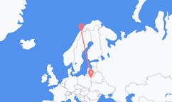 Flights from Grodno, Belarus to Narvik, Norway