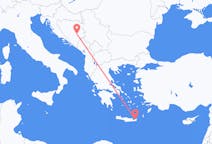 Flights from Sarajevo to Sitia