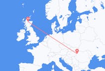 Flights from Oradea, Romania to Inverness, Scotland