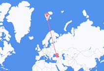 Flights from Sivas to Svalbard