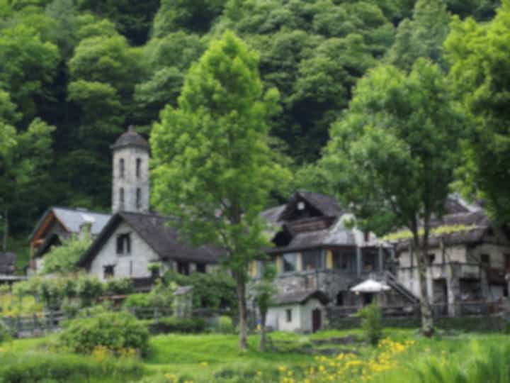スイス、ルガーノの歴史巡りツアー