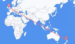 Flights from Whangarei to Liverpool