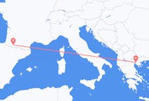 Flights from Lourdes, France to Thessaloniki, Greece