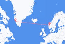Flights from from Sogndal to Nuuk