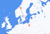 Flights from Røros, Norway to Warsaw, Poland