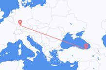 Flyrejser fra Trabzon til Stuttgart