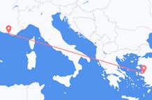 Flights from Izmir to Marseille
