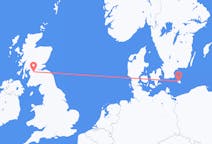 Flights from Bornholm, Denmark to Glasgow, the United Kingdom
