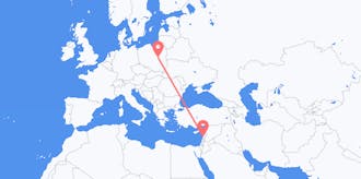 Flights from Lebanon to Poland