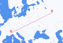 Flights from Nizhny Novgorod, Russia to Turin, Italy