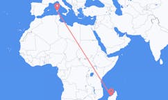 Flights from Mahajanga, Madagascar to Cagliari, Italy