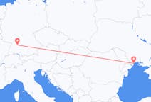 Vluchten van Odessa, Oekraïne naar Stuttgart, Duitsland