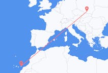 เที่ยวบิน จาก กรากุฟ, โปแลนด์ ไปยัง เกาะฟูเอร์เตเบนตูรา, สเปน