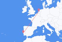 Flights from Lisbon in Portugal to Amsterdam in the Netherlands