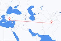 Flyg från Kabul, Afghanistan till Antalya, Turkiet