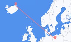 아이슬란드 토르쇼픈에서 출발해 폴란드 포즈난으로(으)로 가는 항공편