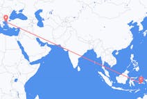 Flyg från Ambon, Maluku, Indonesien till Lemnos, Grekland
