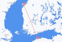 Flights from Tallinn, Estonia to Vaasa, Finland