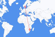 Flyrejser fra Maputo, Mozambique til Bornholm, Danmark