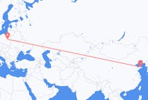Flyg från Yantai, Kina till Warszawa, Polen