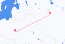 ロシアのから モスクワ、ポーランドのへ ルブリンフライト