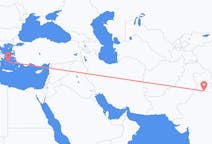 เที่ยวบิน จาก จัณฑีครห์, อินเดีย ไปยัง Paros, กรีซ