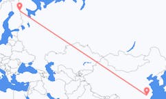Vols depuis la ville de Shangrao vers la ville de Kuusamo