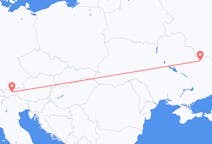 Fly fra Kharkiv til Innsbruck