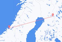 Fly fra Ørland til Kuusamo