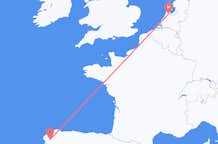 Flyreiser fra Amsterdam, til Santiago de Compostela