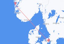 Flyrejser fra Stord til København