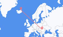 Loty z Thorshofn, Islandia do Kluż-Napoki, Rumunia