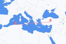 Loty z bedżaja, Algieria do Nevşehir, Turcja