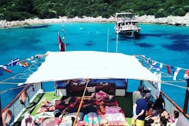 Daily Boat Tour (Orak Island) around Bodrum and Black Island Coves 