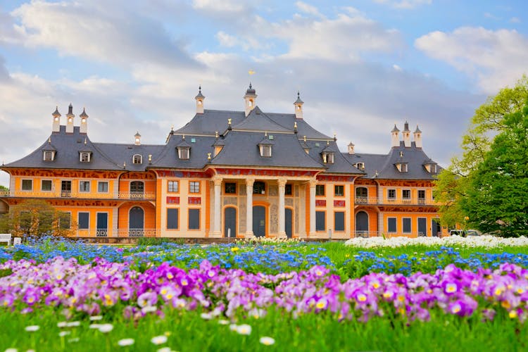 Photo of castle Pillnitz in Dresden, Germany.
