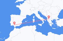 Flights from Seville to Ohrid