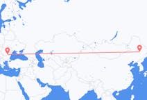 Vuelos de Harbin, China a Bucarest, Rumanía