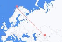 Flyreiser fra Tsjimkent, til Tromsö