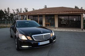 Private Transfer: Larnaca Airport to Ayia Napa with return 1-14 pax 