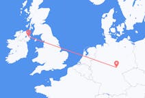 Flug frá Erfurt, Þýskalandi til Belfast, Norður-Írlandi