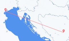 Flyrejser fra Sarajevo til Venedig
