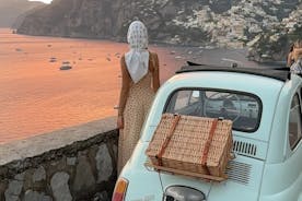 Privat fototur i Fiat 500 från Salerno till Amalfi