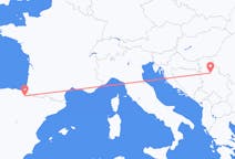 Flyrejser fra Pamplona til Beograd