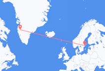 Flüge von Kangerlussuaq, Grönland nach Stockholm, Schweden
