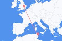 Flights from Monastir to London