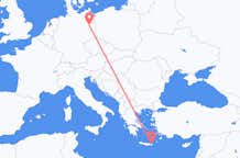 Vluchten van Sitia, Griekenland naar Berlijn, Duitsland